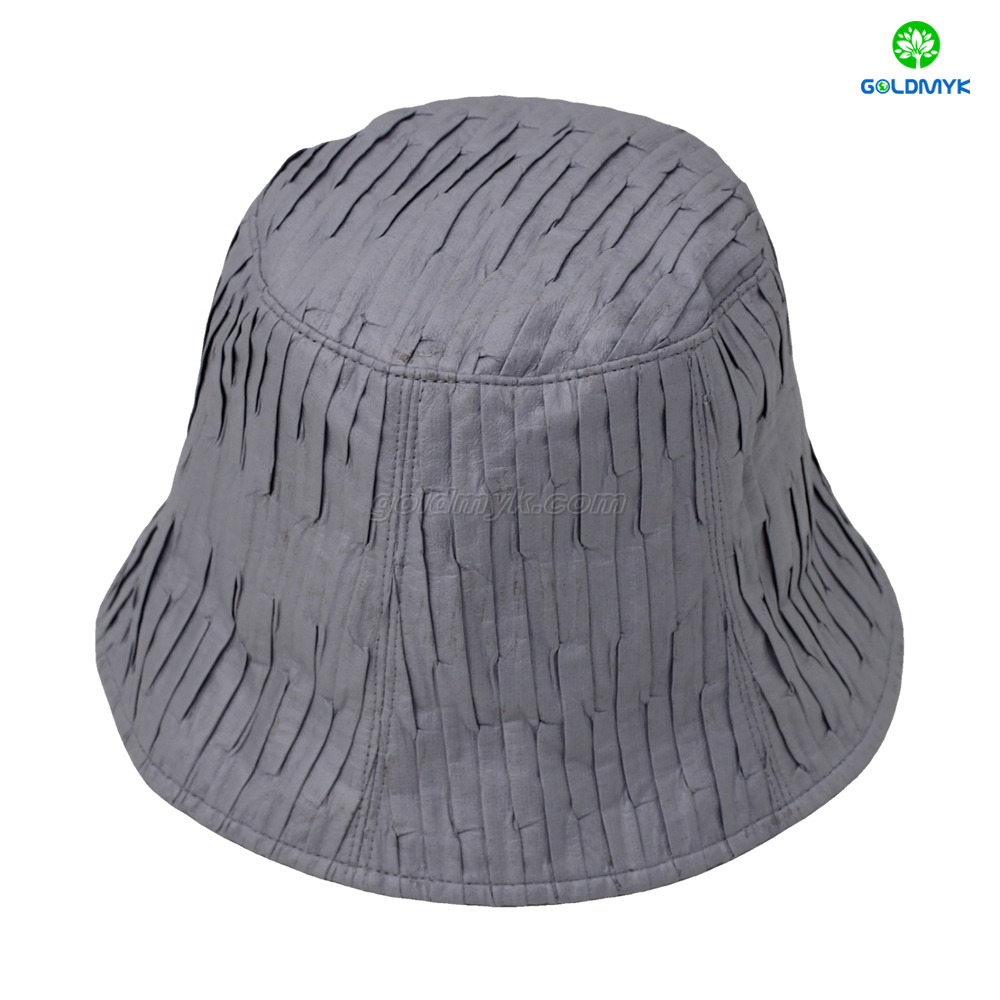 Custom Logo Bucket Hat 100% Polyester Terry Fabric Sporty Style for Women And Men Puff Printing