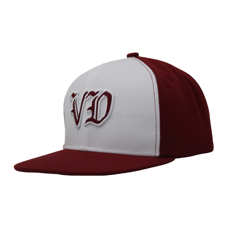 Recommend And Wholesale Custom Flat Bill Snapback Cap And Hat with 3D Embroidery