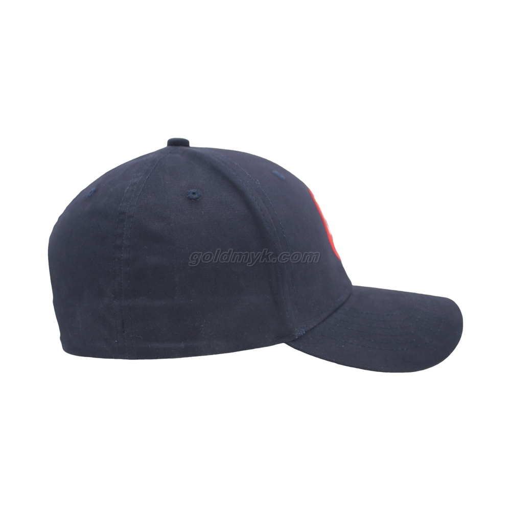 Hot Sale in Japan Brushed Cotton Twill Fabric Elastic Sweatband Full Back Sports Cap And Hat with Custom Logo Design
