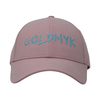 100% Cotton Baseball Cap Rope of Women And Men Custom Embroidery Silk Printed 6 Panel Cap Metal Buckle Closure