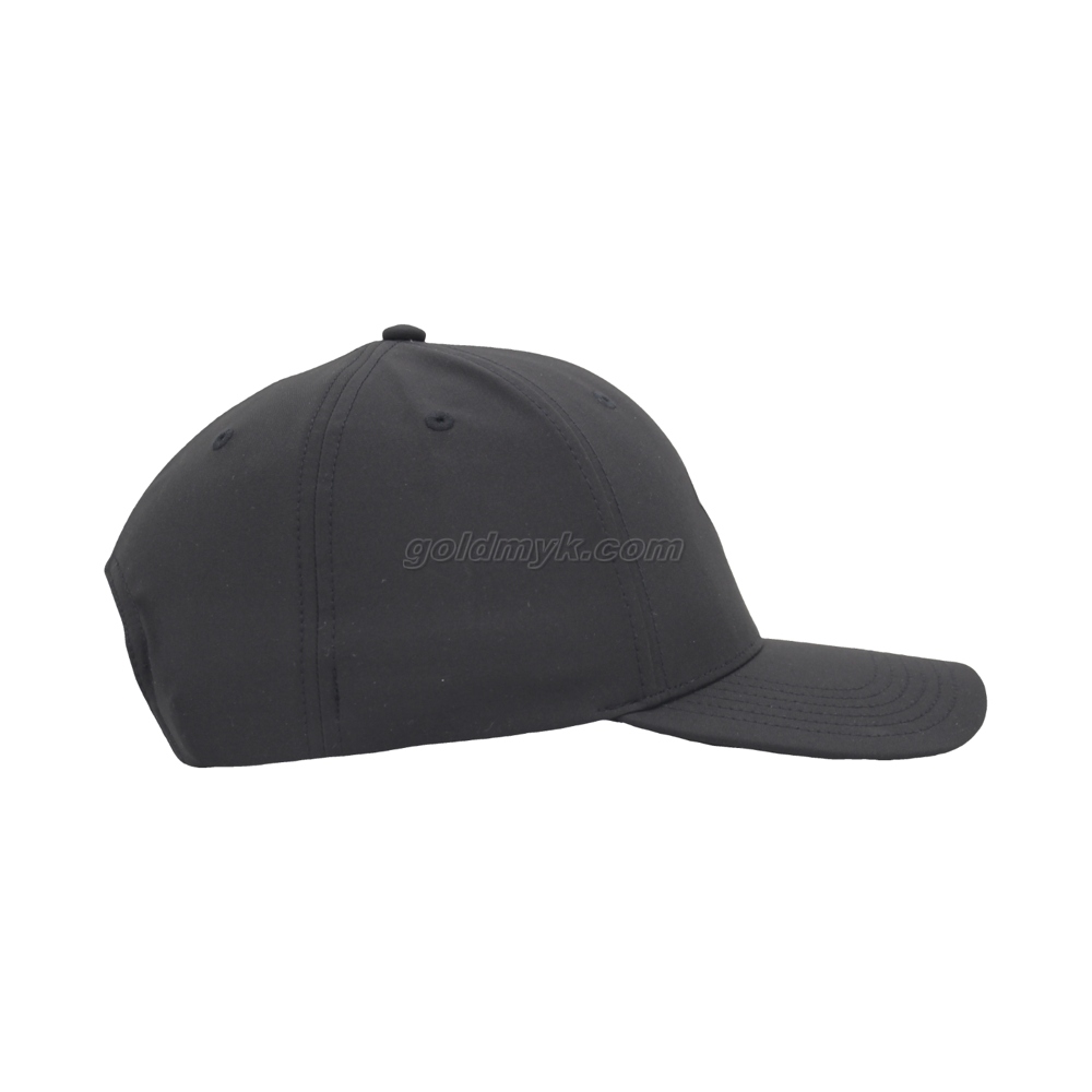 100% Polyester Baseball Cap Rope of Women And Men Custom Embroidery Silk Printed 6 Panel Cap Metal Buckle Closure