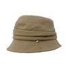 Fashion Warm Custom Bucket Hat with Metal Decoration for Women
