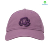 Custom Logo 100% Cotton Terry 6-Panel Pink Sporty Style Baseball Cap Hat Business Appropriate for Men And Women