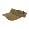 100% Washed Cotton Sunvisor Cap Rope of Women And Men Custom Embroidery Silk Printed 6 Panel Cap Metal Buckle Closure