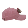 Popular And Hot Sale Soft Cotton Fabric Baseball Cap And Hat with Monkey Stuffed Toy Decoration 