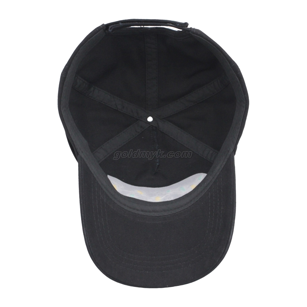 Custom Custom Logo Rope Emboridery Baseball Cap Hat embroidered hat embroidered baseball sport cap Metal Closure 