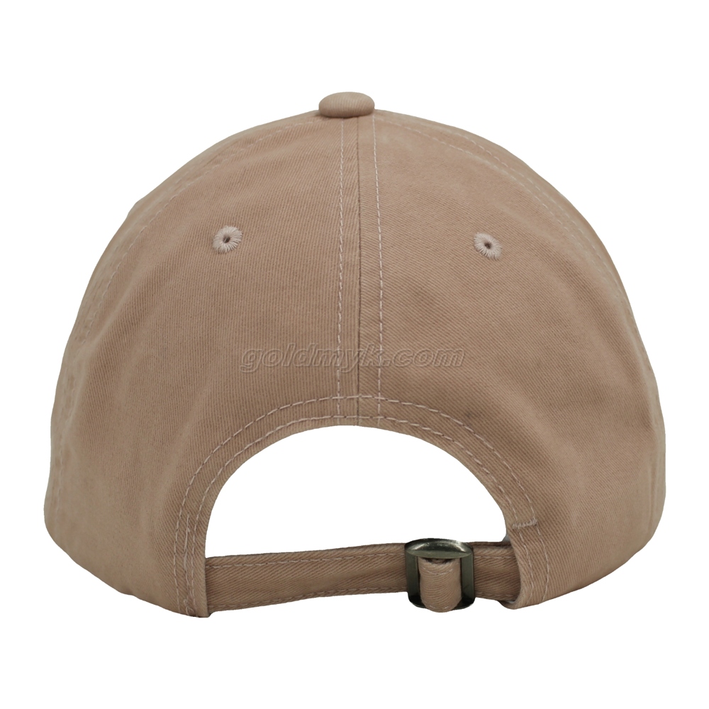 Custom White 100% Cotton Twill Fabric Baseball Cap Hat Can Custom Embroidery Of Women And Men