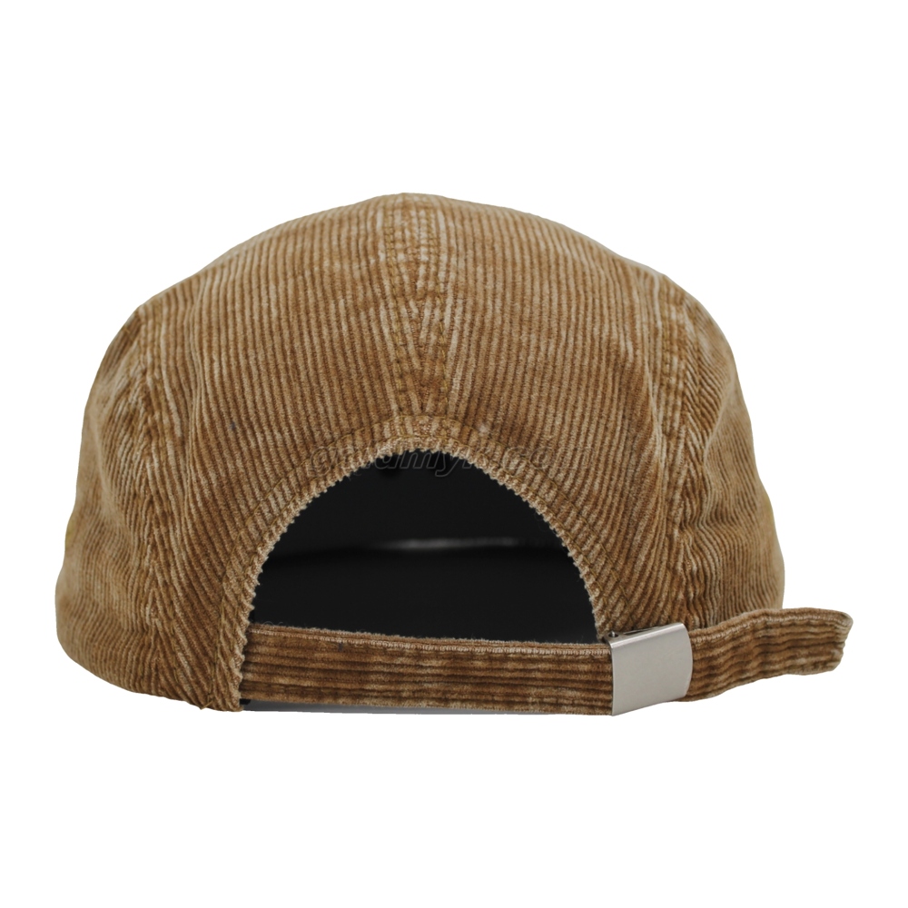 Custom Embroidery Washed Corduroy Twill Fabric Short visory Corduroy Baseball Cap Hat Can Custom Embroidery Of Women And Men