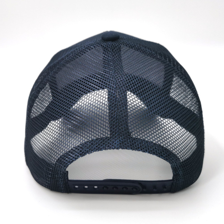 Silicone Printing Cotton Twill with Polyester Mesh Cap 5 Panel