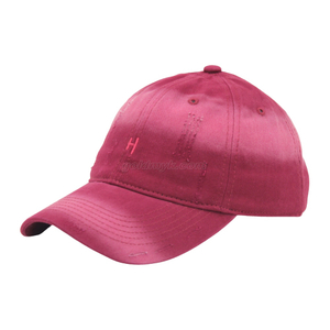 Vintage Stylish Flat Embroidery Washed Baseball Cap Dad Hat 6-panel Sports Caps For Man And Woven Can Custom Logo