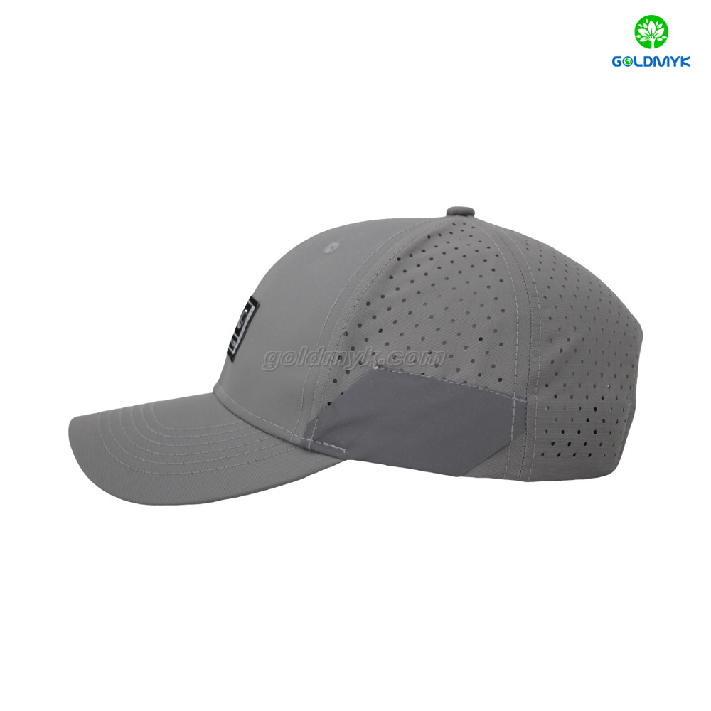Custom 100% Polyester Fabric 6-Panel Baseball Cap Street Style Hat with Embroidered Logo for Men And Women for Business