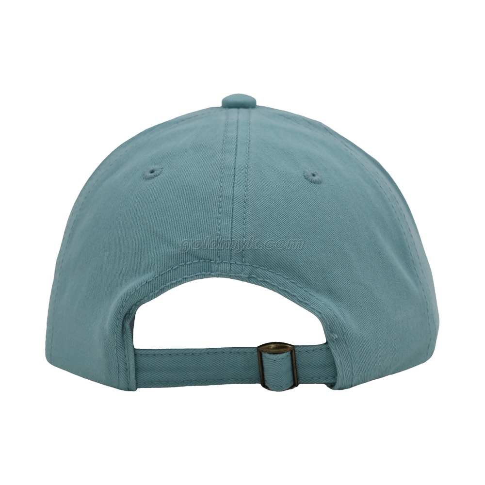 Vintage Stylish 3D Embroidery Washed Baseball Cap Dad Hat 6-panel Sports Caps For Man And Woven Can Custom Logo