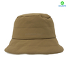 Custom Logo Camel Bucket Hat 100% Polyester Terry Fabric Street Style Puff Printing for Business for Men And Women