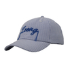 New Design Stripe Fabric Baseball Cap And Hat with Custom Tassel Embroidery