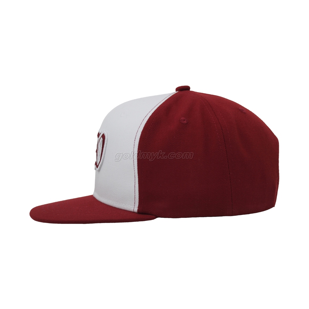 Recommend And Wholesale Custom Flat Bill Snapback Cap And Hat with 3D Embroidery