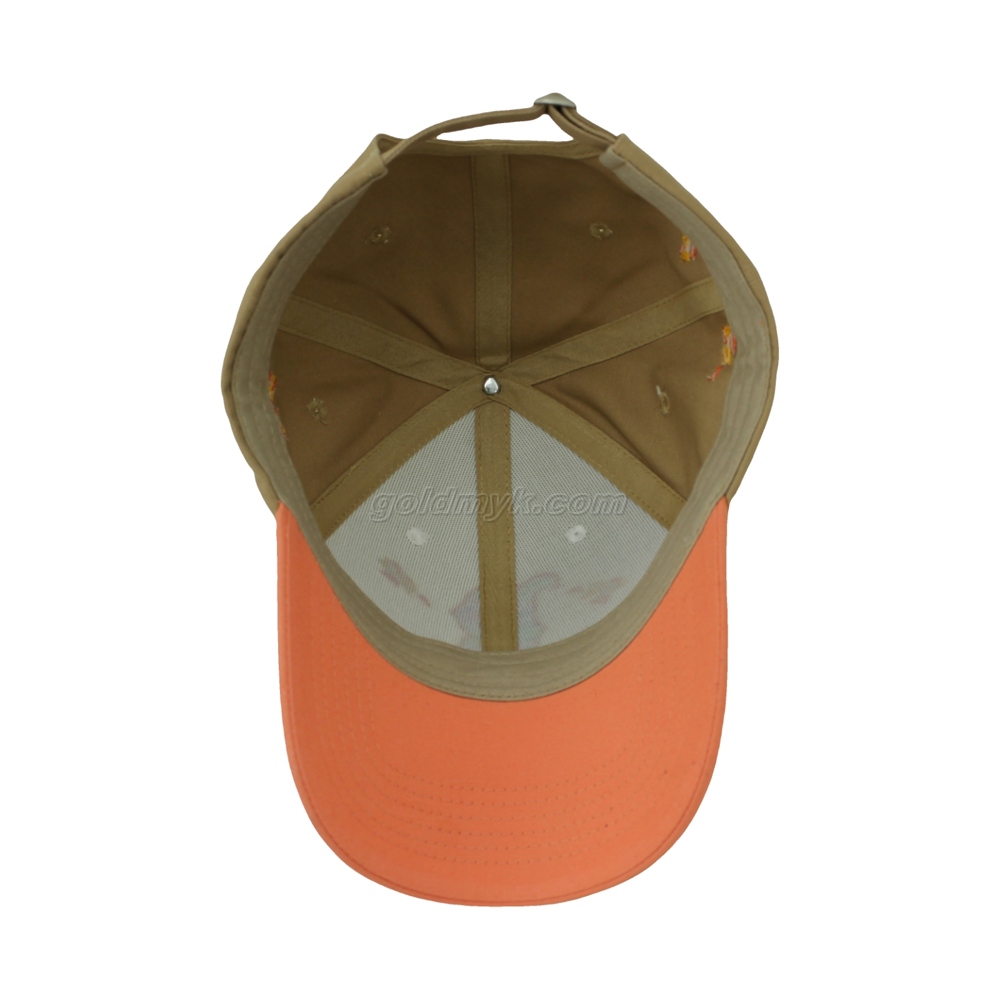 Fashion And Goog Quality Brushed Cotton Twill Fabric Custom Baseball Cap And Hat with 3D Embroidery