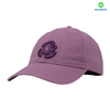 Custom Logo 100% Cotton Terry 6-Panel Pink Sporty Style Baseball Cap Hat Business Appropriate for Men And Women