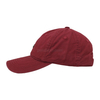 100% Cotton Baseball Cap Rope of Women And Men Custom Embroidery Silk Printed 6 Panel Cap Metal Buckle Closure