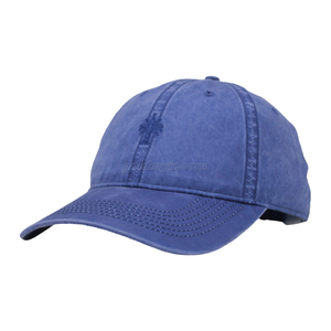 Vintage Stylish Flat Embroidery Washed Baseball Cap Dad Hat 6-panel Sports Caps For Man And Woven Can Custom Logo