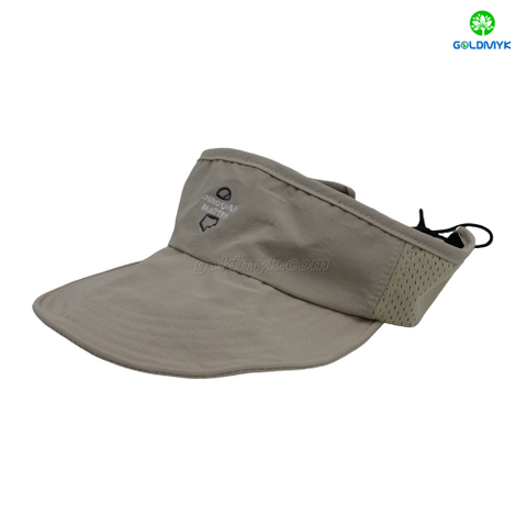 Summer Essentials Popular Street Style Adjustable Size Sun Visor Cap With Breathable Holes