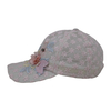 100% Polyester Baseball Cap Rope of Women And Men Custom Embroidery Silk Printed 6 Panel Cap Metal Buckle Closure