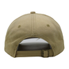 Vintage Stylish Flat Embroidery Washed Baseball Cap Dad Hat 6-panel Sports Caps For Man And Woven Can Custom Logo