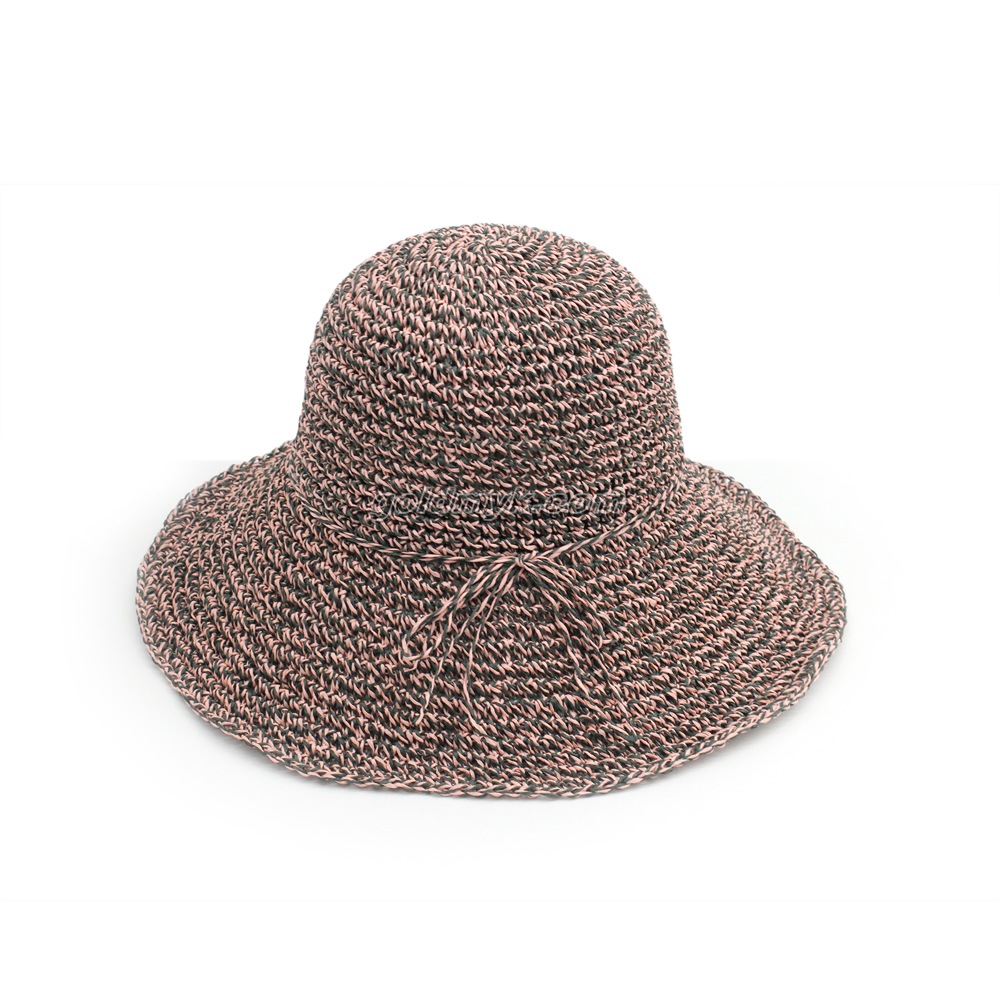 Professinal And High Quality Best Sale Customized Colored Paper Straw Hat for Men And Women