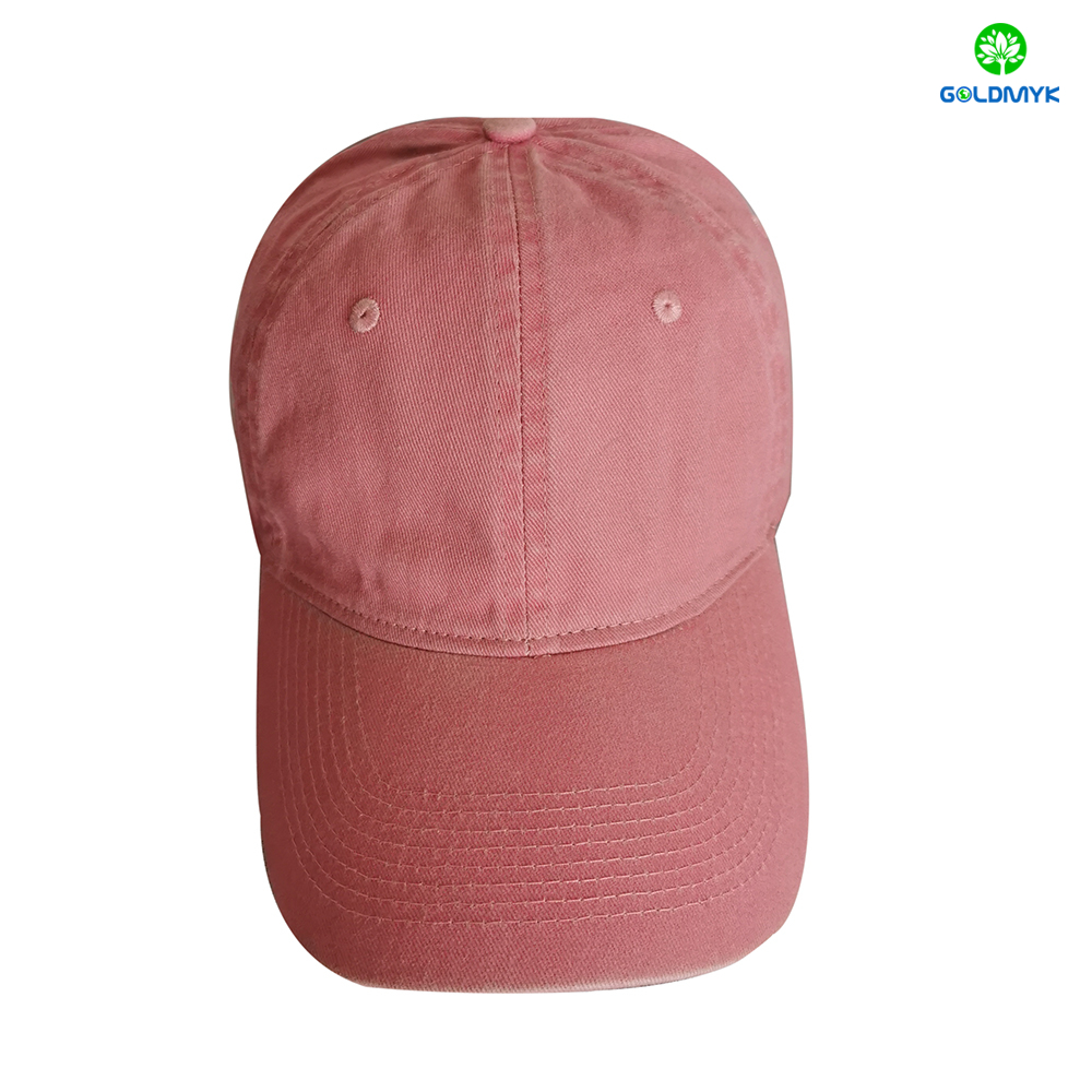 Customized Blank Pink Baseball Cap