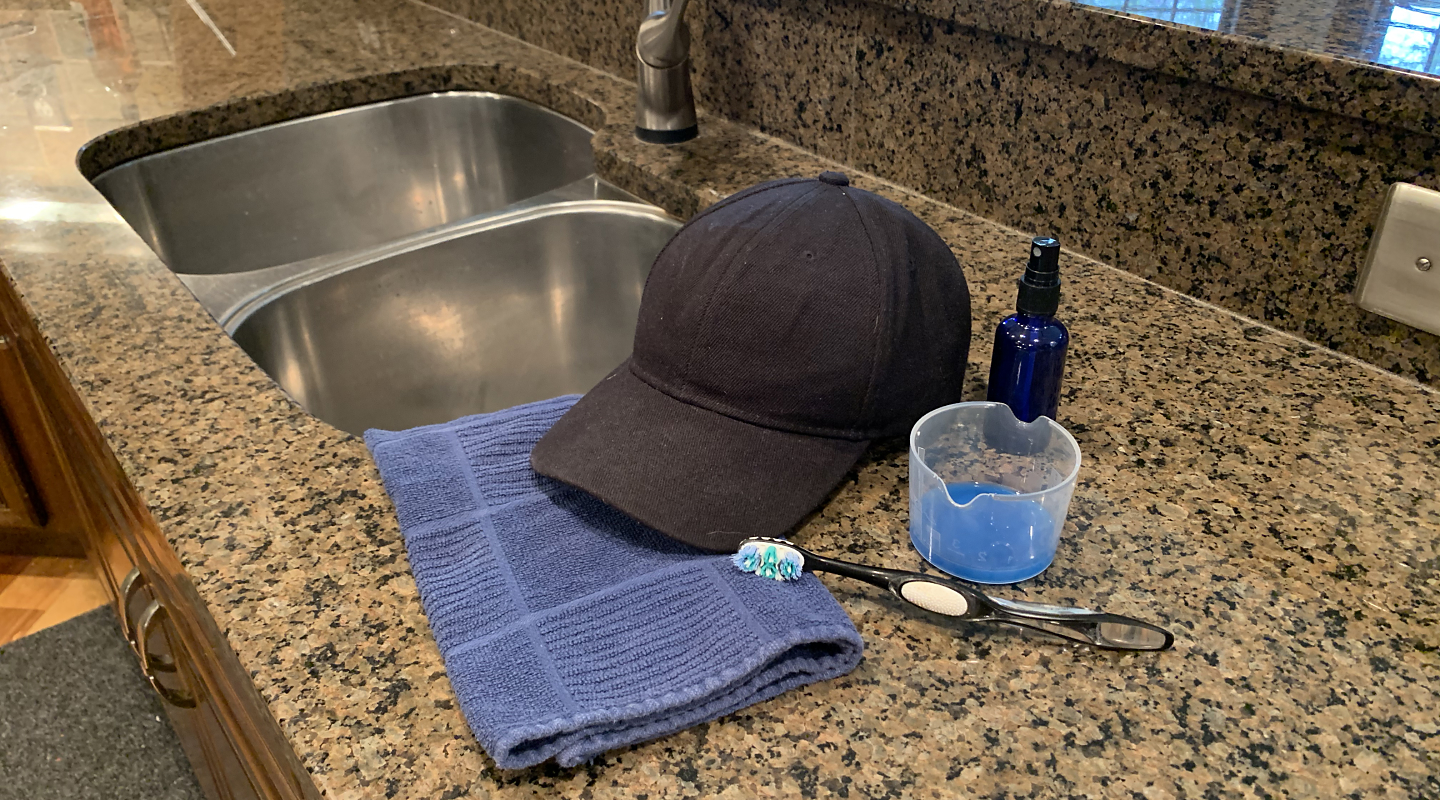 How to wash a baseball cap in 4 steps