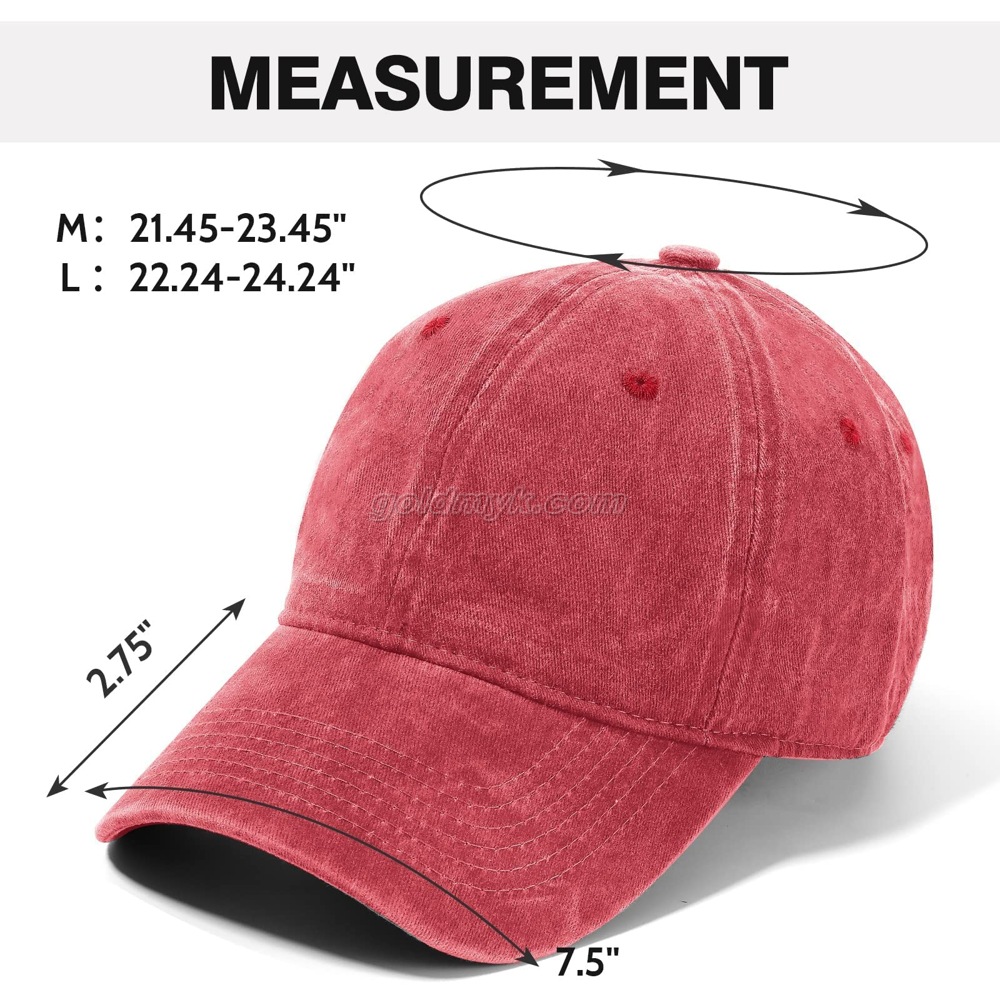 Wholesale Customize Baseball Cap Hat Can Printing Or Embroidery Custom Logo On The Vintage Baseball Caps Of Women And Men