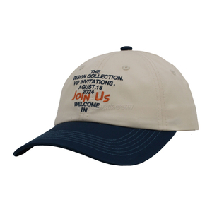 Hot Sale And Good Price 100% Cotton Twill Unstructured Baseball Cap Factory with Custom Embroidery