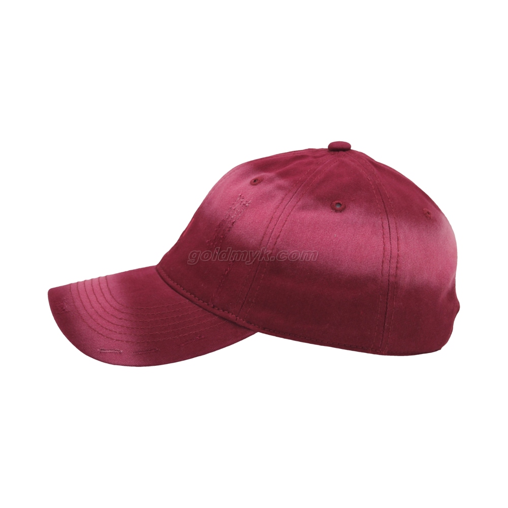 Vintage Stylish Flat Embroidery Washed Baseball Cap Dad Hat 6-panel Sports Caps For Man And Woven Can Custom Logo