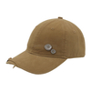Vintage Stylish Flat Embroidery Washed Baseball Cap Dad Hat 6-panel Sports Caps For Man And Woven Can Custom Logo