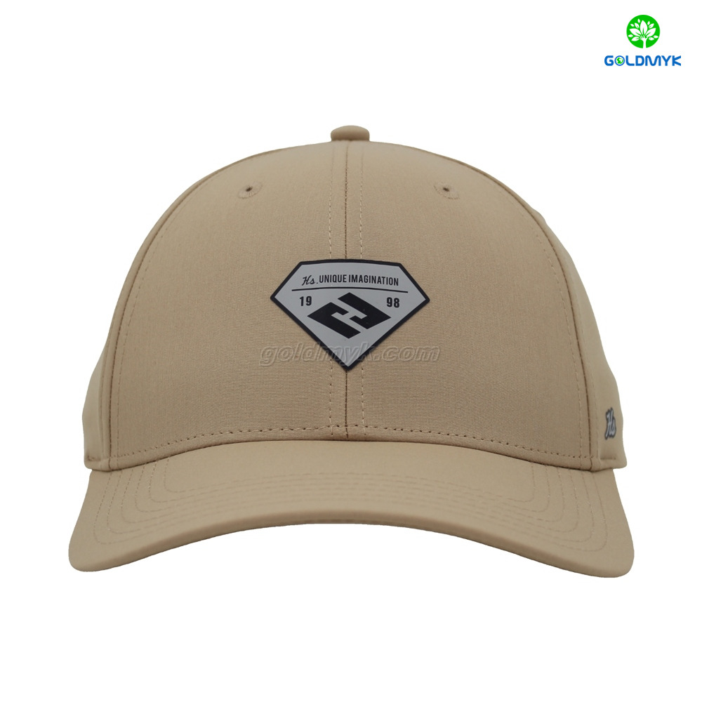 Camel 100% Cotton Twill Baseball Cap Hat Customizable OEM Sporty Street Style Terry Fabric for Business China Factory Direct
