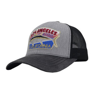Best Sale Six Panels Heather Grey Color Cotton Twill Trucker Mesh Cap And Hat with Custom Embroidery