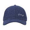 New Cap Product 100% Cotton Denim Fabric Baseball Cap And Hat with Custom TPU Print Logo 