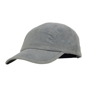 Promotional Custom Corduroy Fabric Five Panels Sports Cap And Hat with Semi Curved Peak