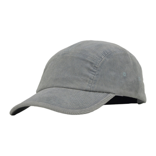 Promotional Custom Corduroy Fabric Five Panels Sports Cap And Hat with Semi Curved Peak