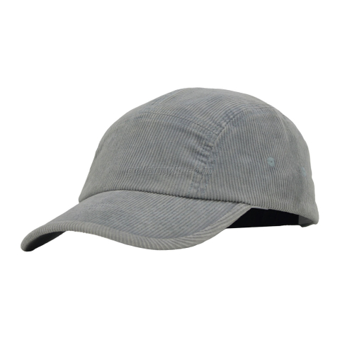Promotional Custom Corduroy Fabric Five Panels Sports Cap And Hat with Semi Curved Peak