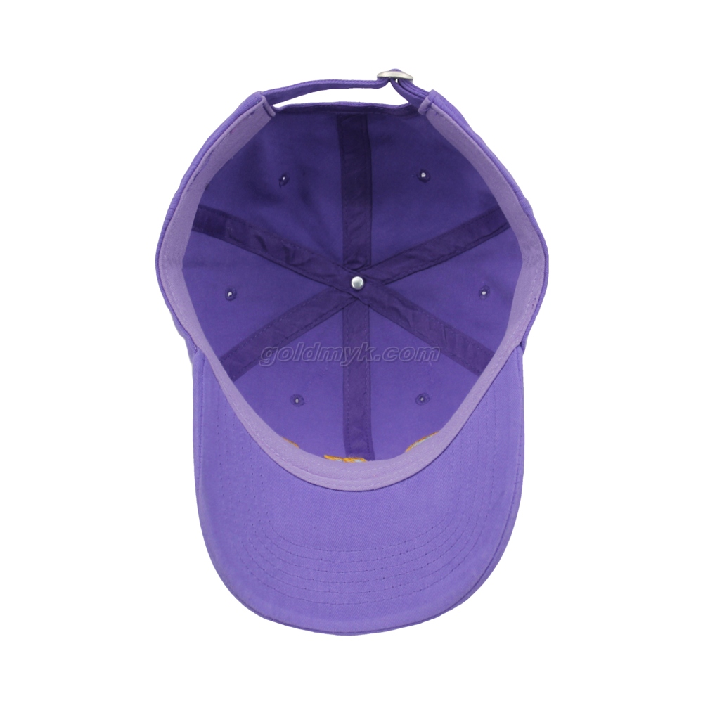 100% Cotton Fabric Baseball Cap Hand Washed Women And Men Acid Washed , Patch Embroidery, 6 Panel Cap