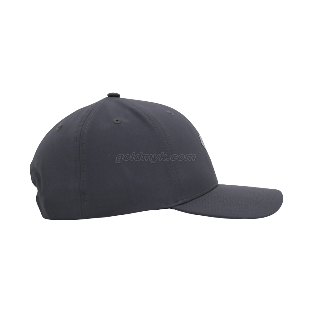 Custom Logo Dad Hat With Rubber Patch Logo 6 Panel Baseball Cap Sports Hat for Men And Women