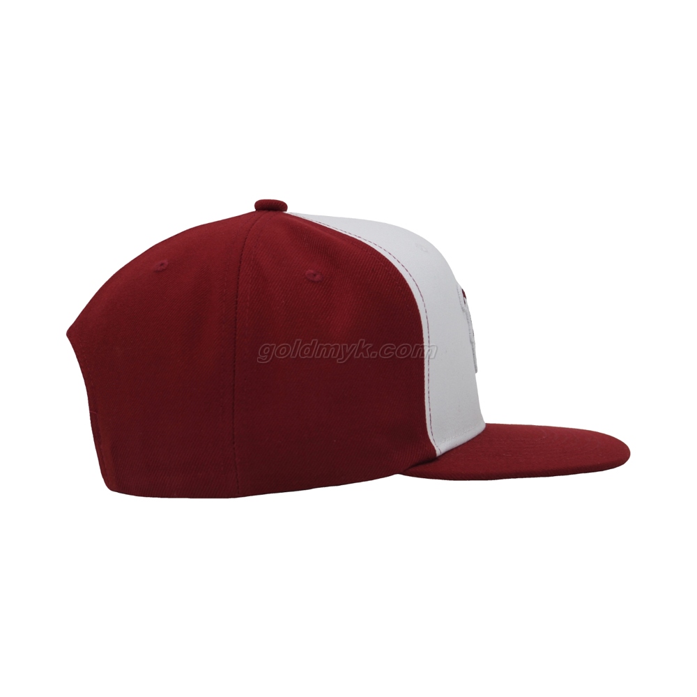 Recommend And Wholesale Custom Flat Bill Snapback Cap And Hat with 3D Embroidery