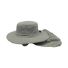 Best Sale UV Protection 100% Polyester Nylon Fabric Bucket Hat with Neck Protection