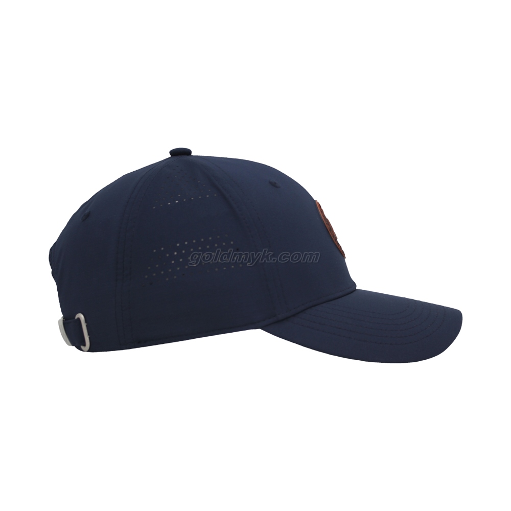 Custom Logo Dad Hat With Rubber Patch Logo 6 Panel Baseball Cap Sports Hat for Men And Women