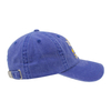 100% Washed Cotton Baseball Cap Rope of Women And Men Custom Embroidery Silk Printed 6 Panel Cap Metal Buckle Closure