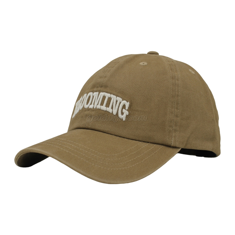 Wholesale Unstructured Soft Cotton Washed Basedball Cap And Hat with Custom Embroidery Design