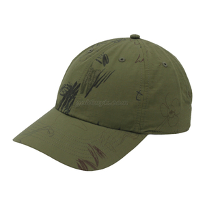 100% Polyester Baseball Cap Rope of Women And Men Custom Embroidery Silk Printed 6 Panel Cap Metal Buckle Closure