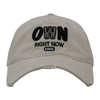 New Design Embroidery Distressed Washed Cotton Unstructured Baseball Cap And Hat Factory