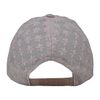 100% Polyester Baseball Cap Rope of Women And Men Custom Embroidery Silk Printed 6 Panel Cap Metal Buckle Closure