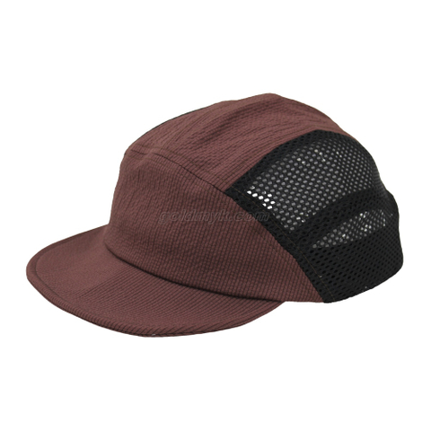 Best Sale Lower Weight 100% Polyester Five Panels Mesh And Custom Baseball Cap And Hat 